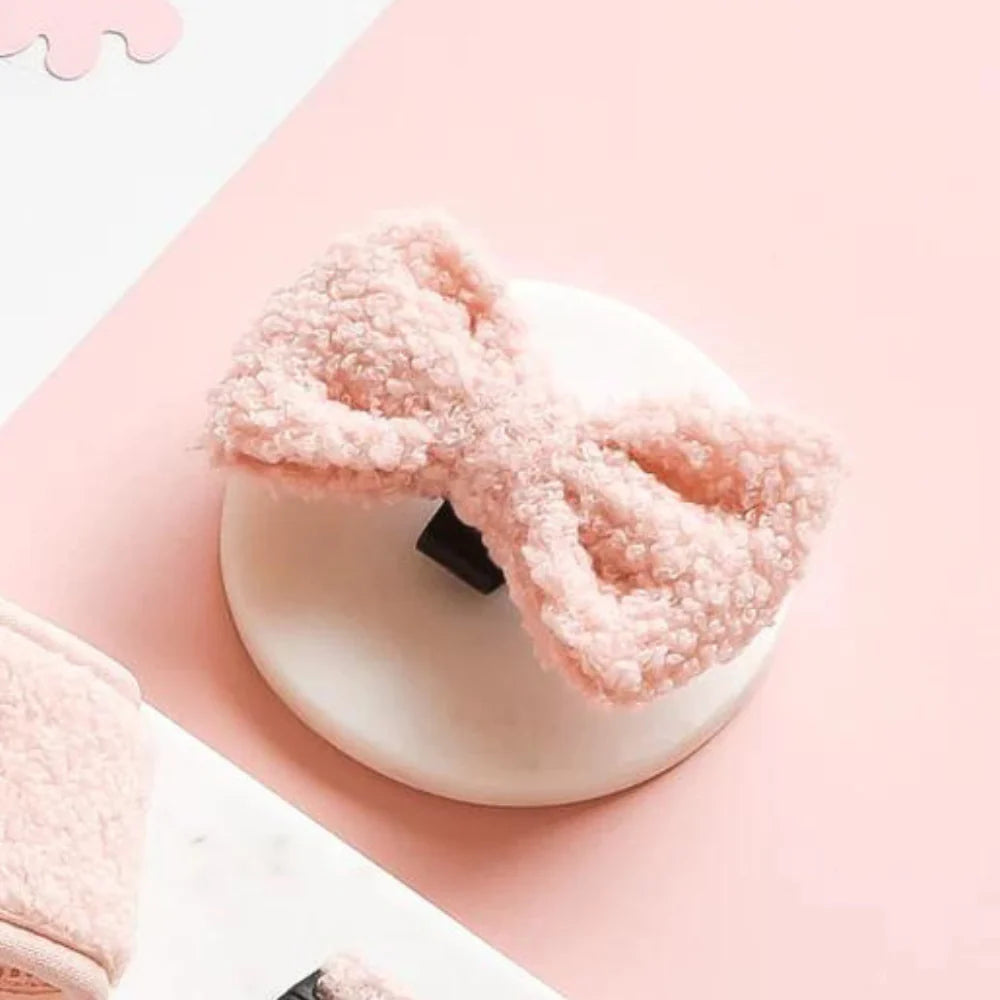 stilig rosa sløyfe til hund eller katt