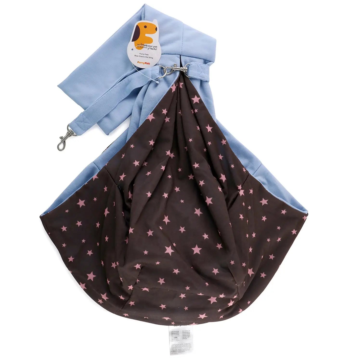 Bæreveske til hund - blå - Dyrekompaniet