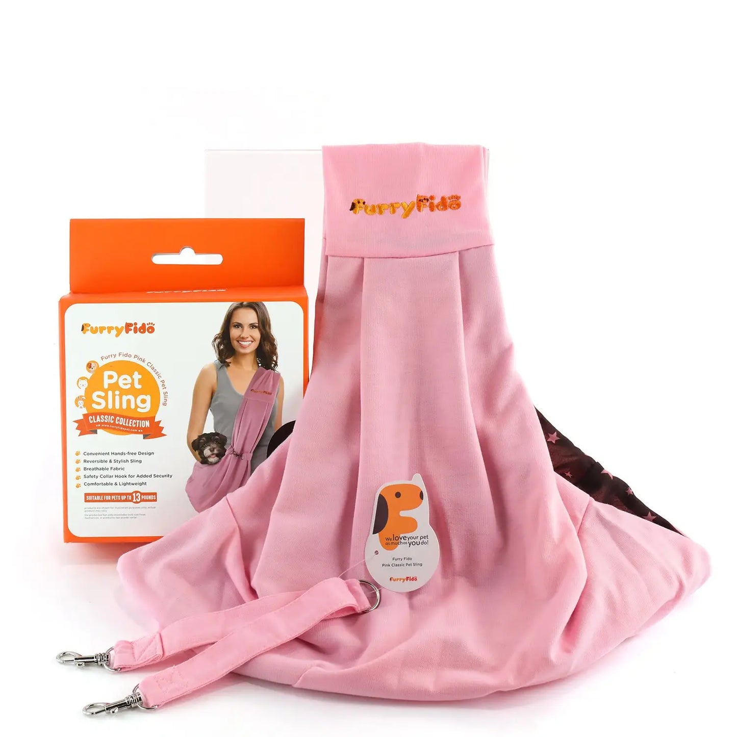 Bæreveske til hund - rosa - Dyrekompaniet