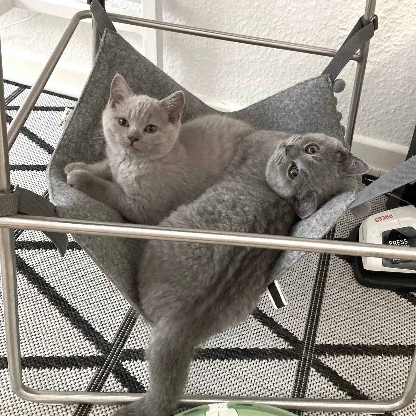 hengekøye katt grå ull - Dyrekompaniet