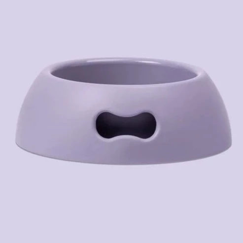 Stor matskål til hund og katt - lilla - Dyrekompaniet