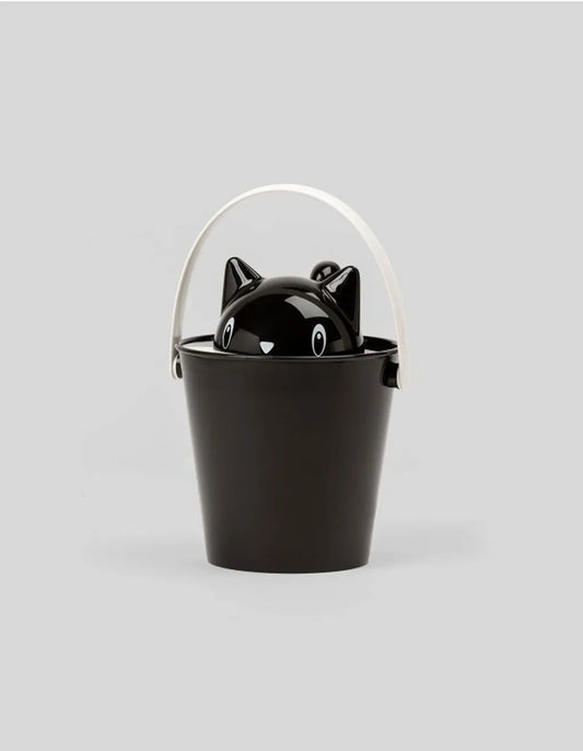 Oppbevaring tørrfor katt svart - Dyrekompaniet