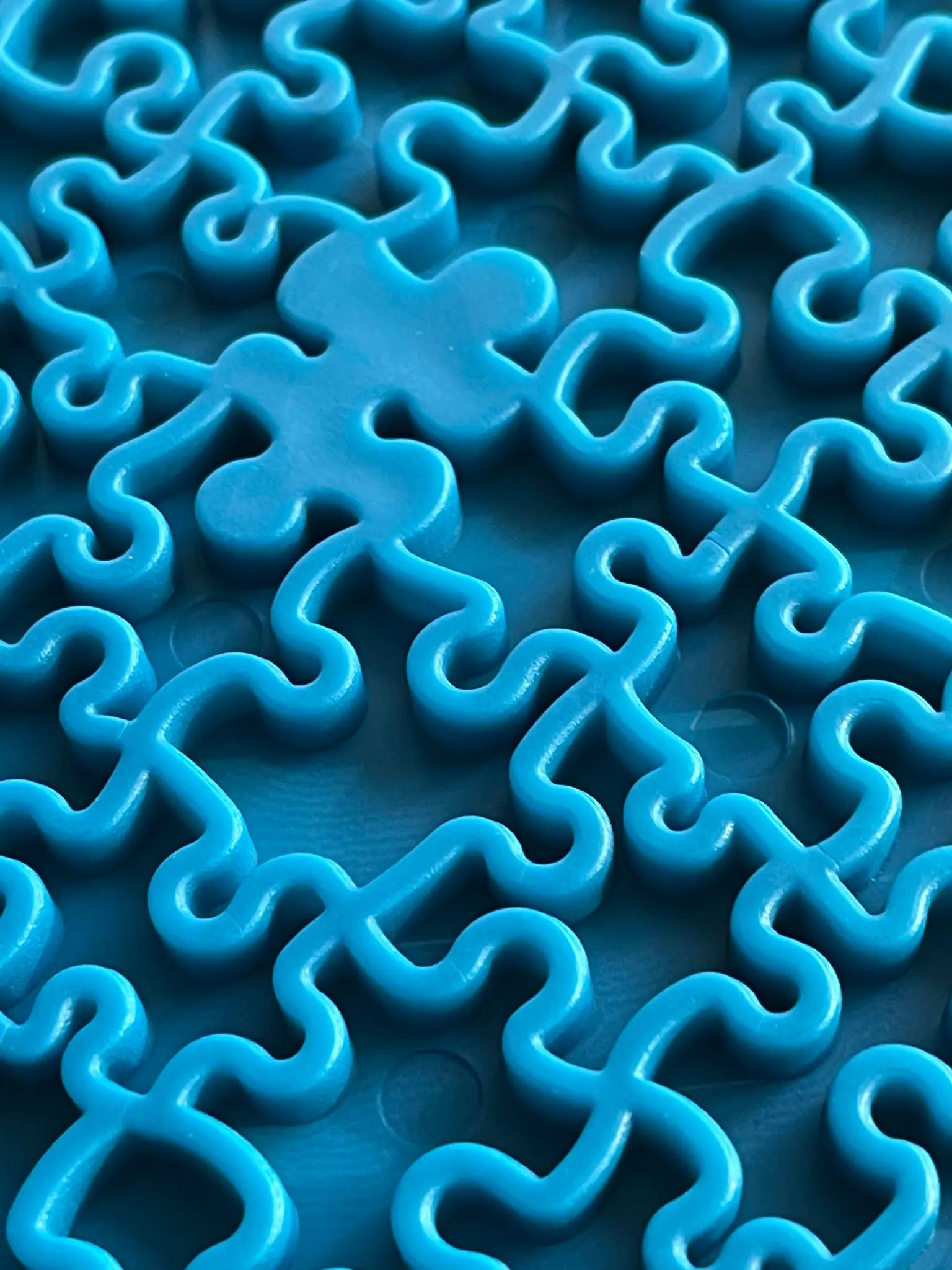 Slikkematte puslespill - Dyrekompaniet