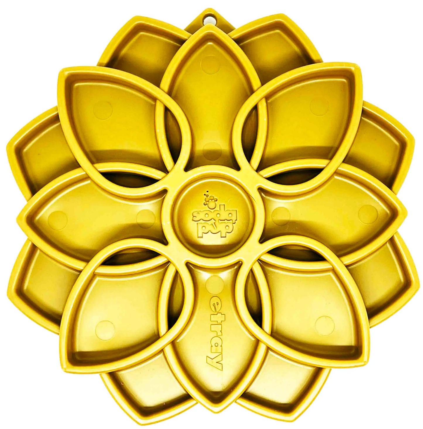 Slow feed/ spise saktere matskål Blomst - Dyrekompaniet