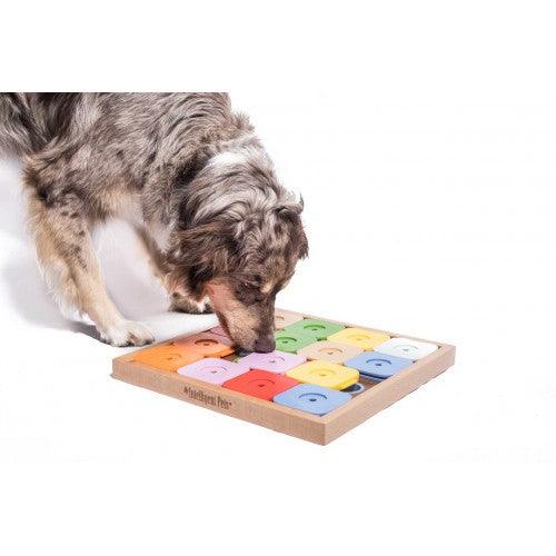 Hjernetrim hund - Sudoku 15 brikker i farger - Dyrekompaniet