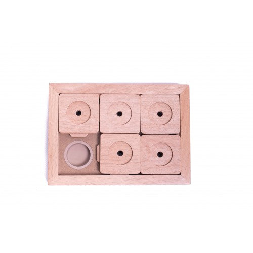 Hjernetrim katt- Sudoku 5 brikker natur - Dyrekompaniet