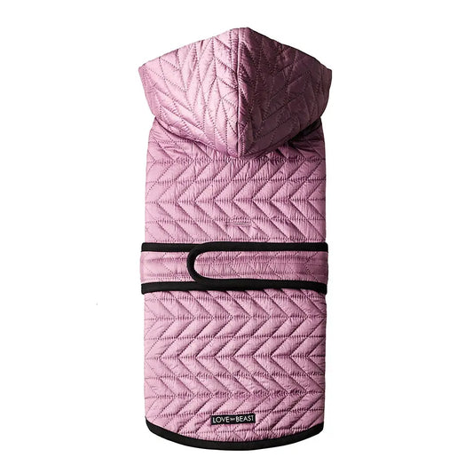 Vinterjakke til hund - rosa - Dyrekompaniet